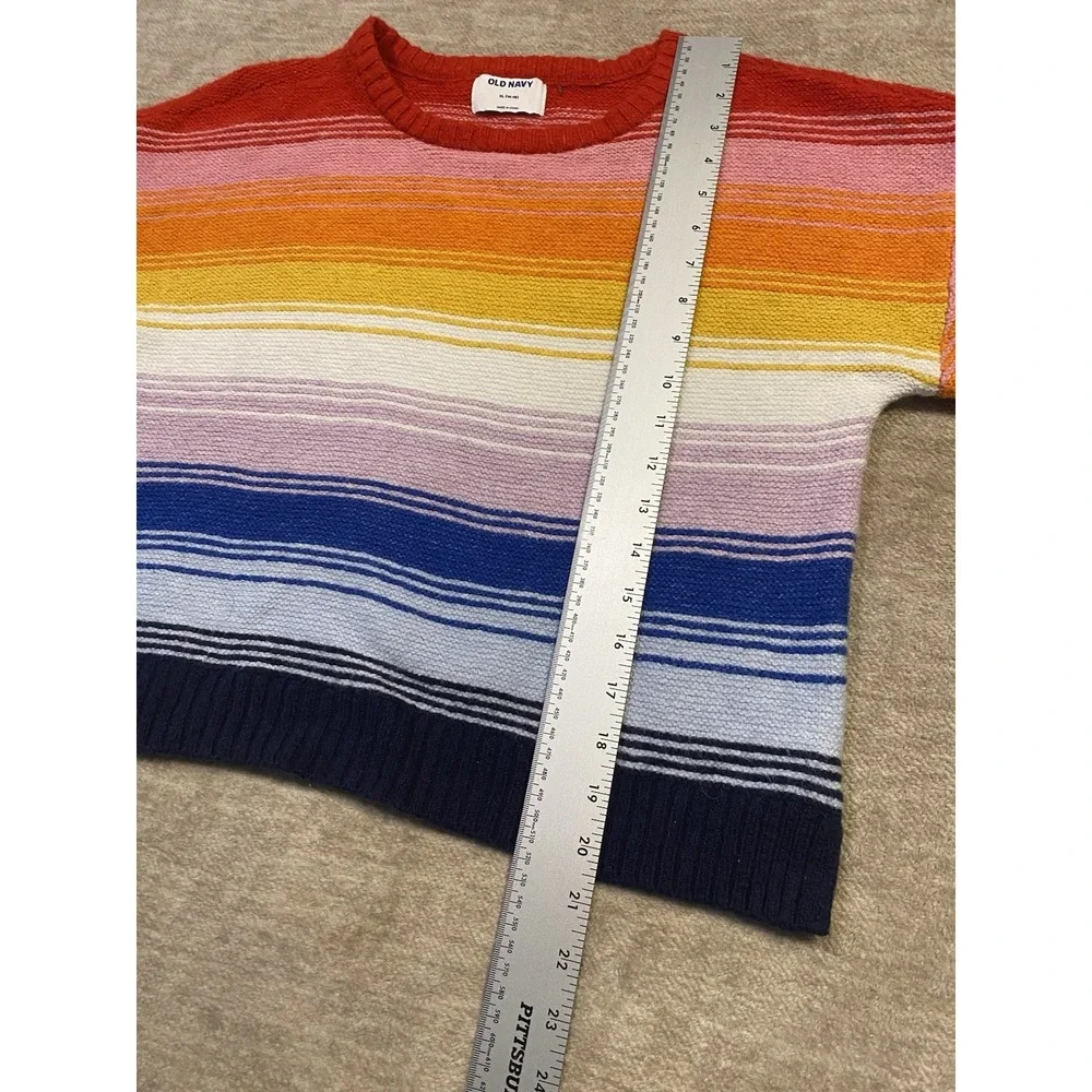 Old Navy Rainbow Sweater Girls XL (14-16)